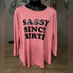 Sassy Since Birth Long Sleeve Tee